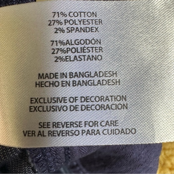 Gap NWT Corduroy Blue Shorts Size 4 - Picture 5 of 5